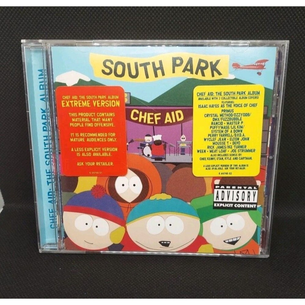 Chef Aid: The South Park Album Extreme Ver. PA by South Park Comedy CD 1998